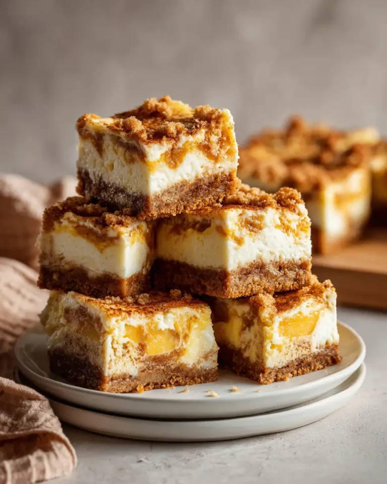 Indulge in Fall Flavors with Apple Cinnamon Cheesecake Crumb Bars - Featured Image