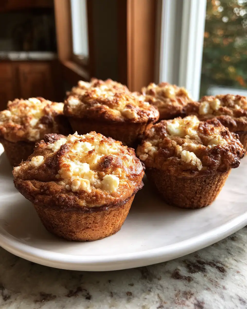 Irresistible Apple Cinnamon Cream Cheese Muffins for Cozy Fall Mornings - Featured Image
