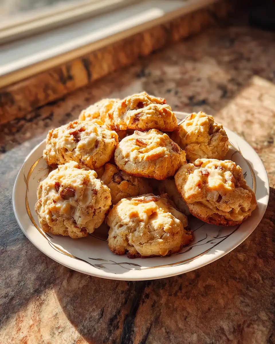 Final dish - Irresistible Apple Pie Cream Cheese Cookies: A Sweet Twist on a Classic Treat