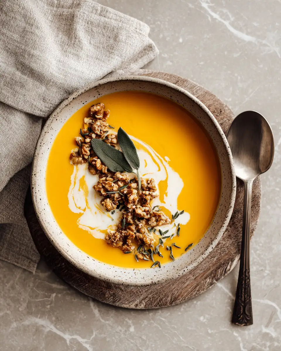 Cozy Up with a Bowl of Apple Pumpkin Soup Delight - Featured Image