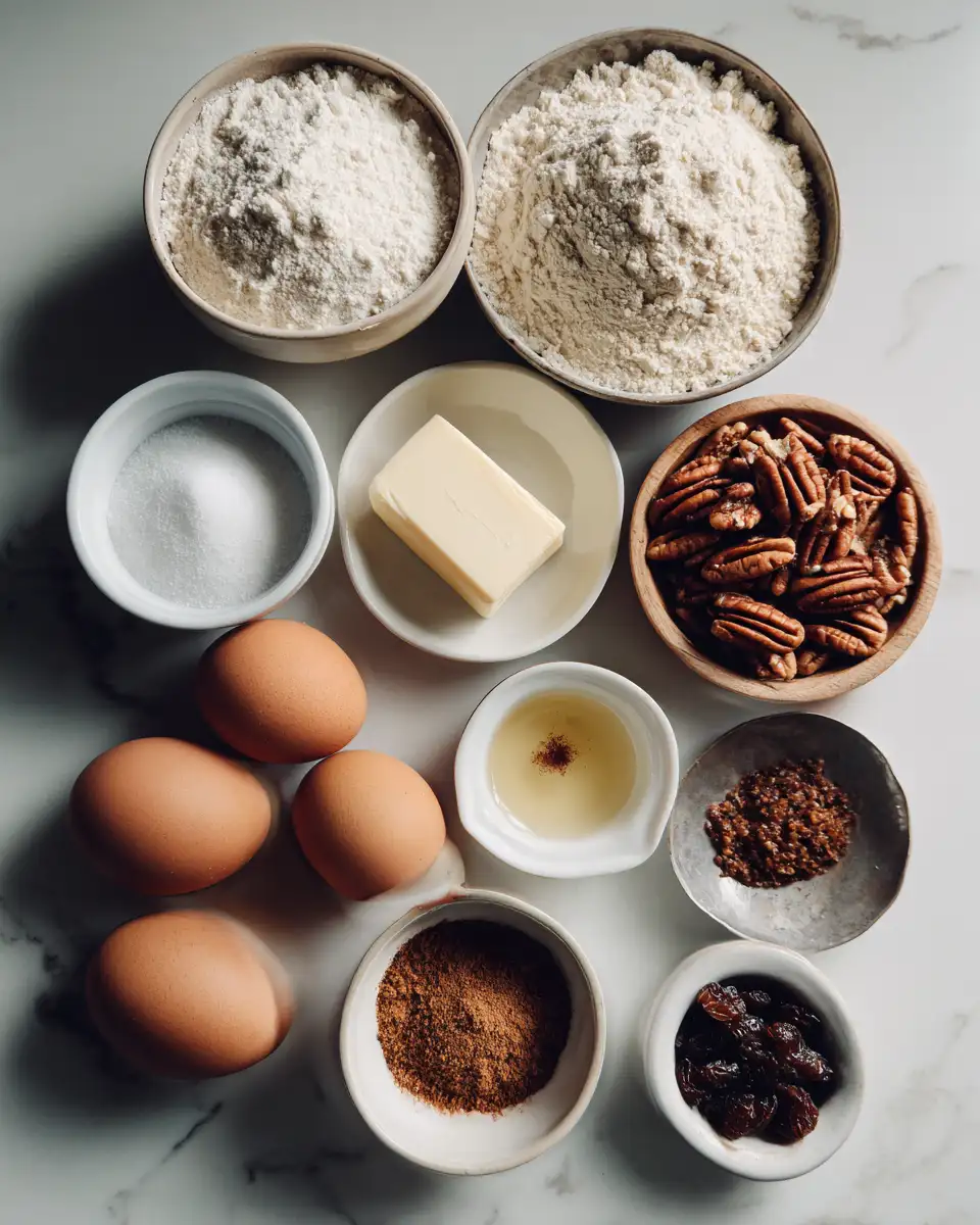 Ingredients for Indulge Your Senses with Irresistible Brown Butter Cinnamon Roll Blondies