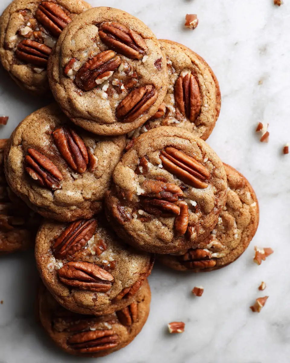 Final dish - Irresistible Brown Butter Maple Pecan Cookies: A Sweet Symphony of Flavors
