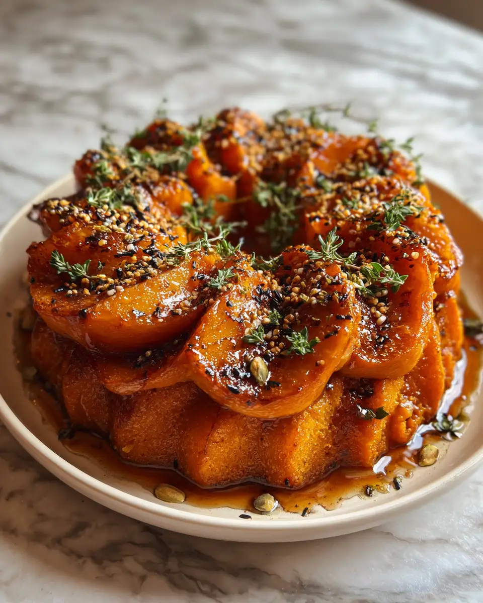 Final dish - Decadent Delights: Brown Butter Maple Pumpkin Cake Magic