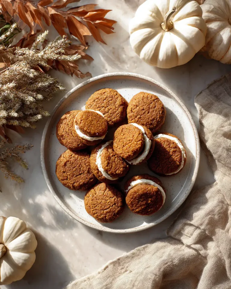 Indulge in Autumn Bliss with Brown Butter Pumpkin Cheesecake Cookies - Featured Image