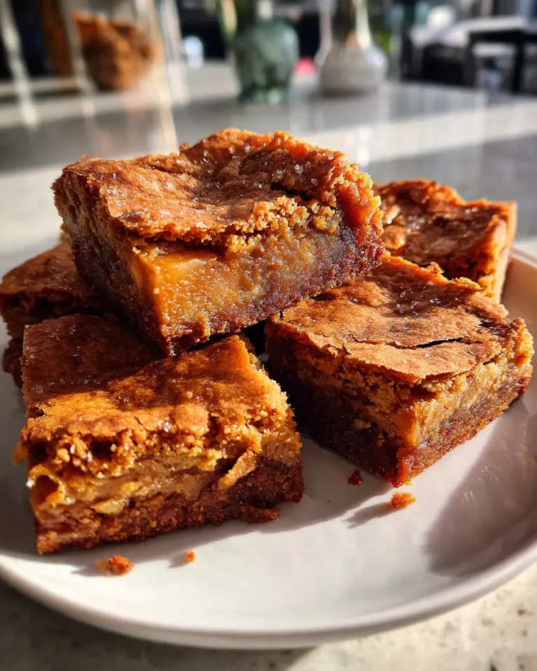 Irresistibly Sweet: Brown Sugar Cinnamon Apple Blondies Delight - Featured Image