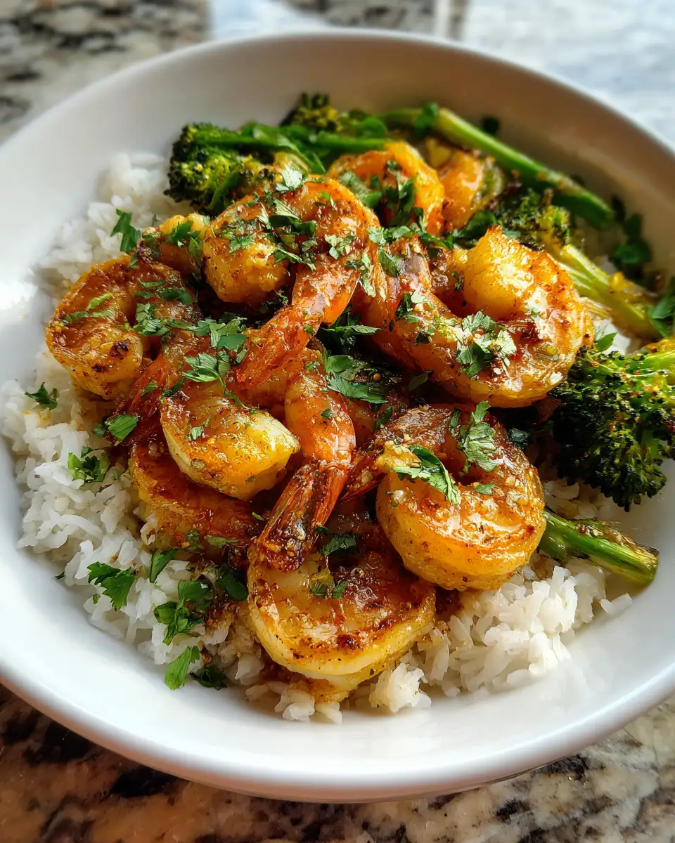 Final dish - Spice Up Your Dinner with Irresistible Cajun Honey Butter Shrimp Bowls