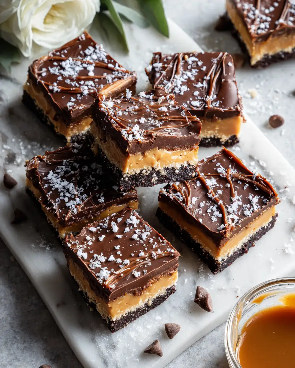 Indulge in Decadence with Irresistible Chocolate Caramel Peanut Butter Bars 4 Ingredients for Indulge in Decadence with Irresistible Chocolate Caramel Peanut Butter Bars