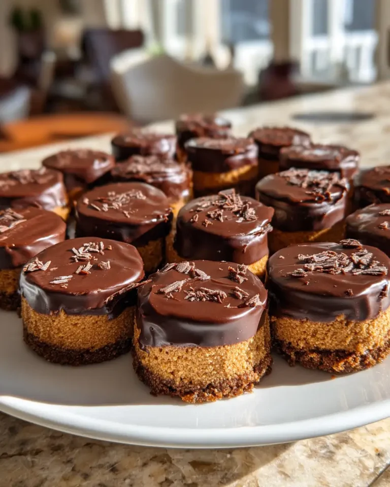Decadent Delights: Chocolate Covered Pumpkin Cheesecake Bites - Featured Image
