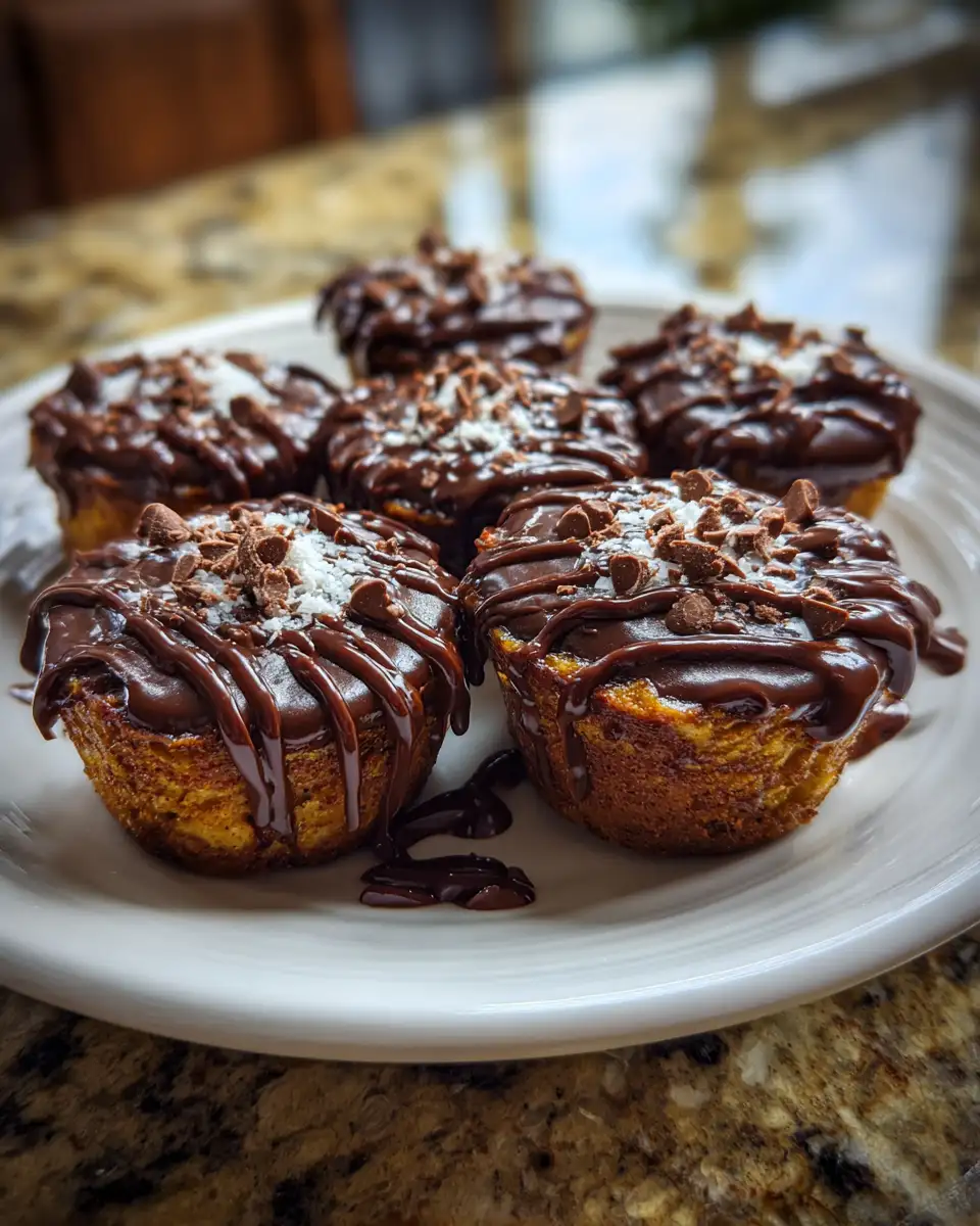 Final dish - Decadent Delights: Chocolate Covered Pumpkin Cheesecake Bites