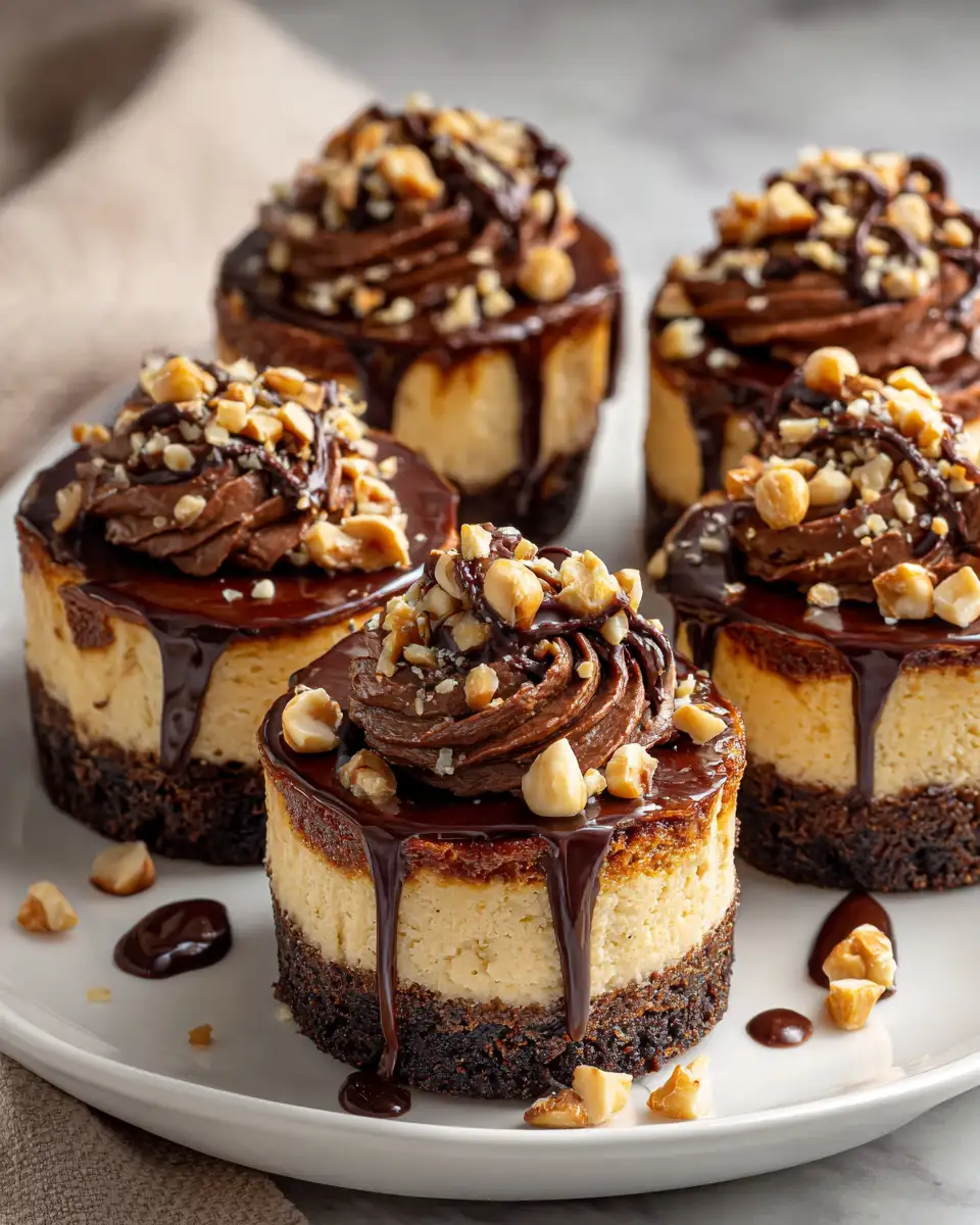 Irresistible Chocolate Hazelnut Cheesecake Dessert Cups You Need to Try - Featured Image