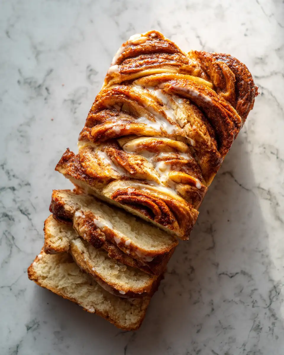 Cinnamon Swirl Apple Cheesecake Bread: A Heavenly Twist on a Classic Treat 6 Final dish - Cinnamon Swirl Apple Cheesecake Bread: A Heavenly Twist on a Classic Treat