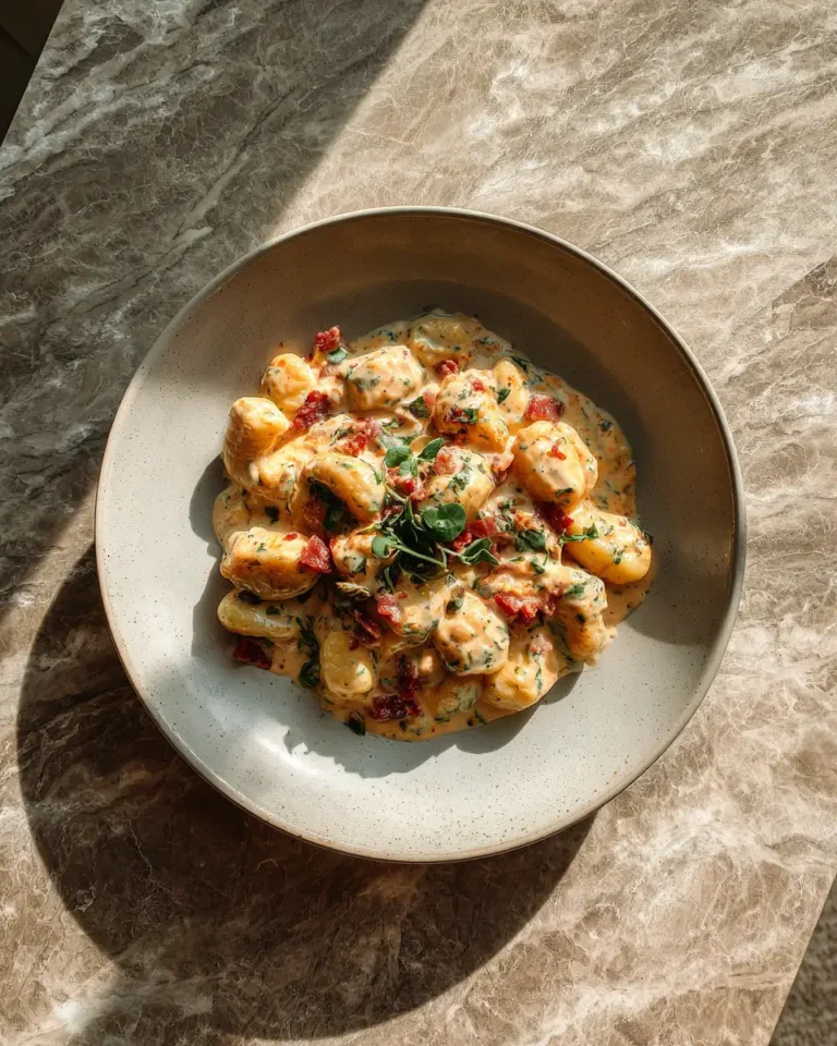 Indulge in Comfort: Creamy Bacon Ranch Chicken Gnocchi Delight - Featured Image