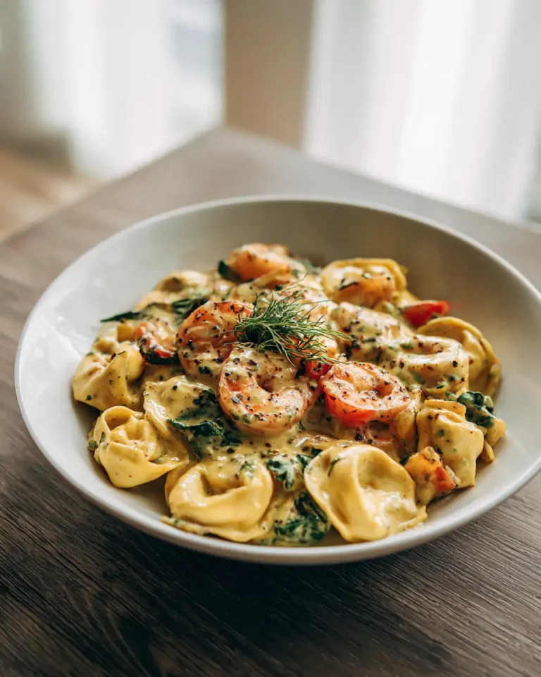 Savor the Flavors: Creamy Cajun Shrimp Tortellini Delight - Featured Image