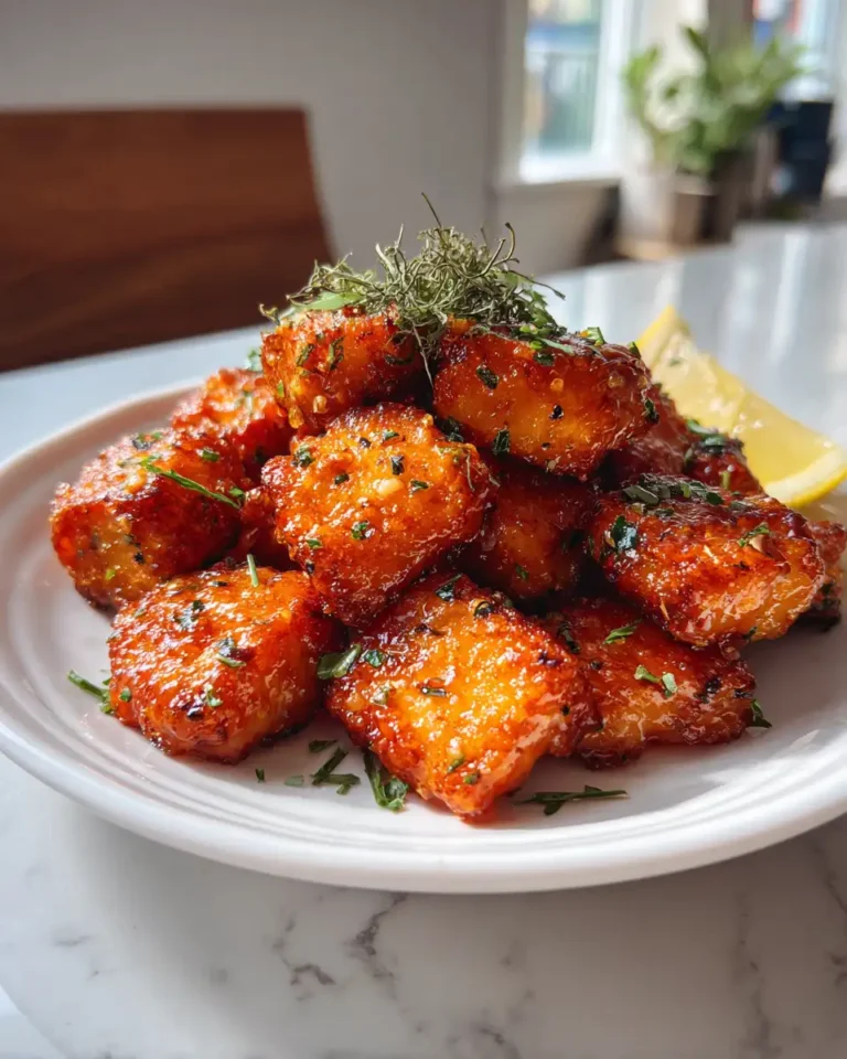 Savor the Flavor: Irresistible Crispy Honey Butter Salmon Bites - Featured Image