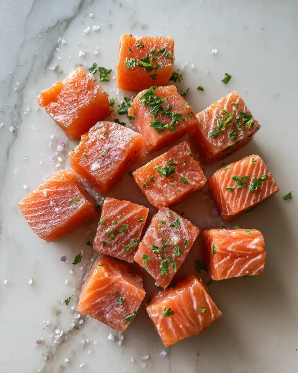 Savor the Flavor: Irresistible Crispy Honey Butter Salmon Bites 4 Ingredients for Savor the Flavor: Irresistible Crispy Honey Butter Salmon Bites