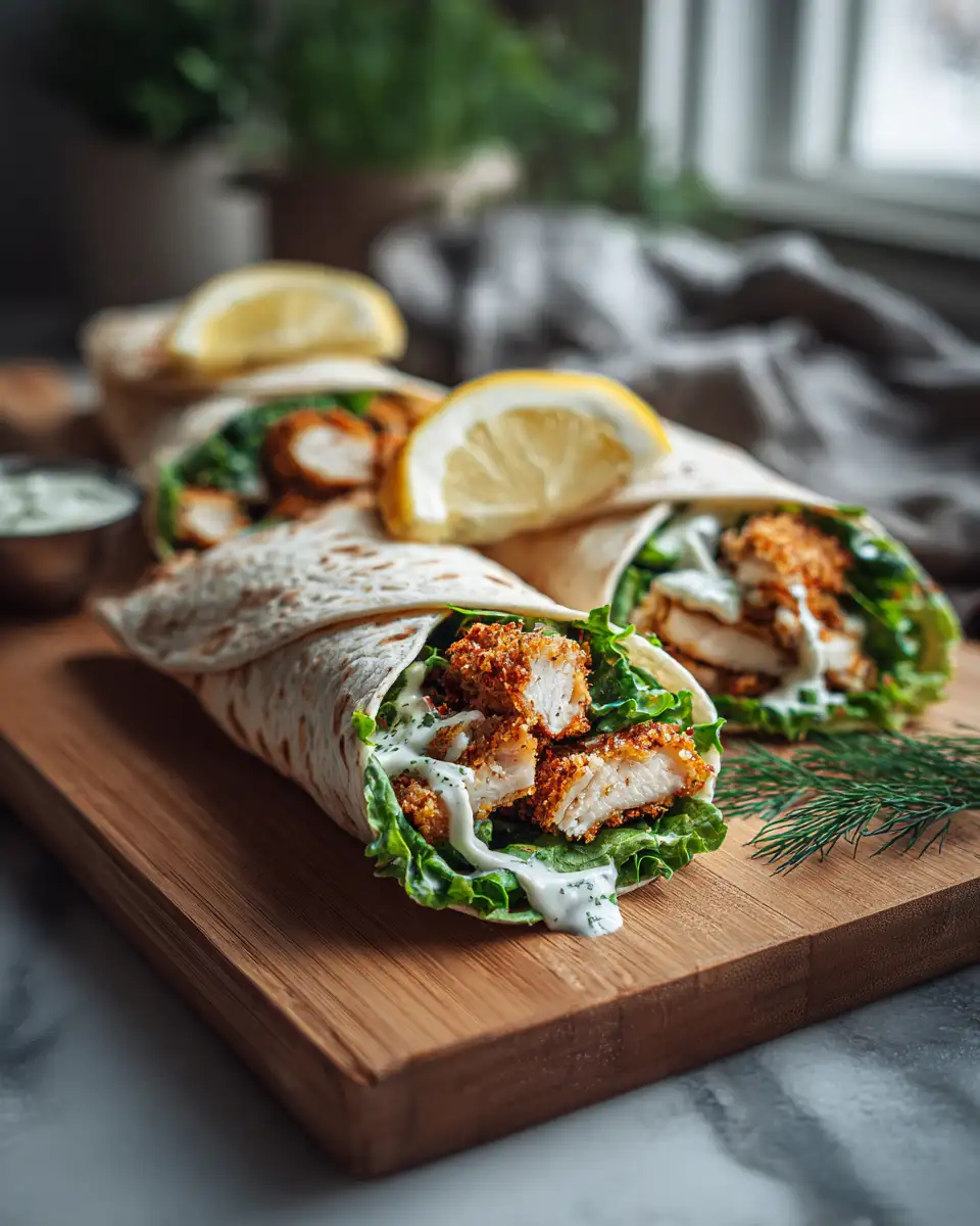 Ultimate Crispy Parmesan Chicken Alfredo Wraps Unveiled - Featured Image