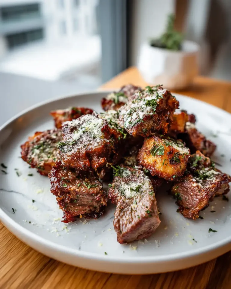 Savor the Crunch: Irresistible Crispy Parmesan Steak Potato Bites - Featured Image