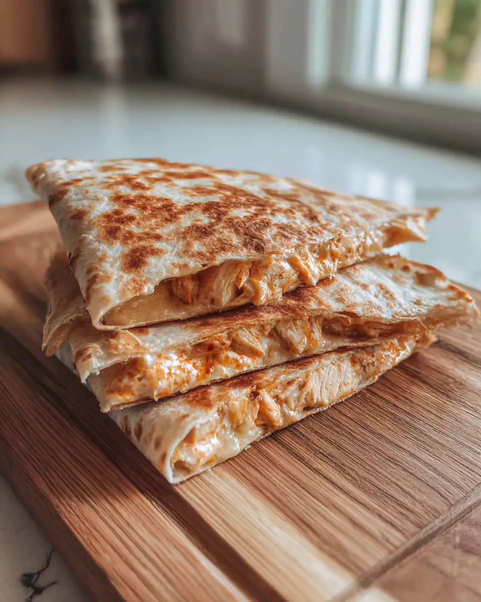 Sizzling Crunch: Discover the Ultimate Crispy Ranch Chicken Quesadilla Melts - Featured Image
