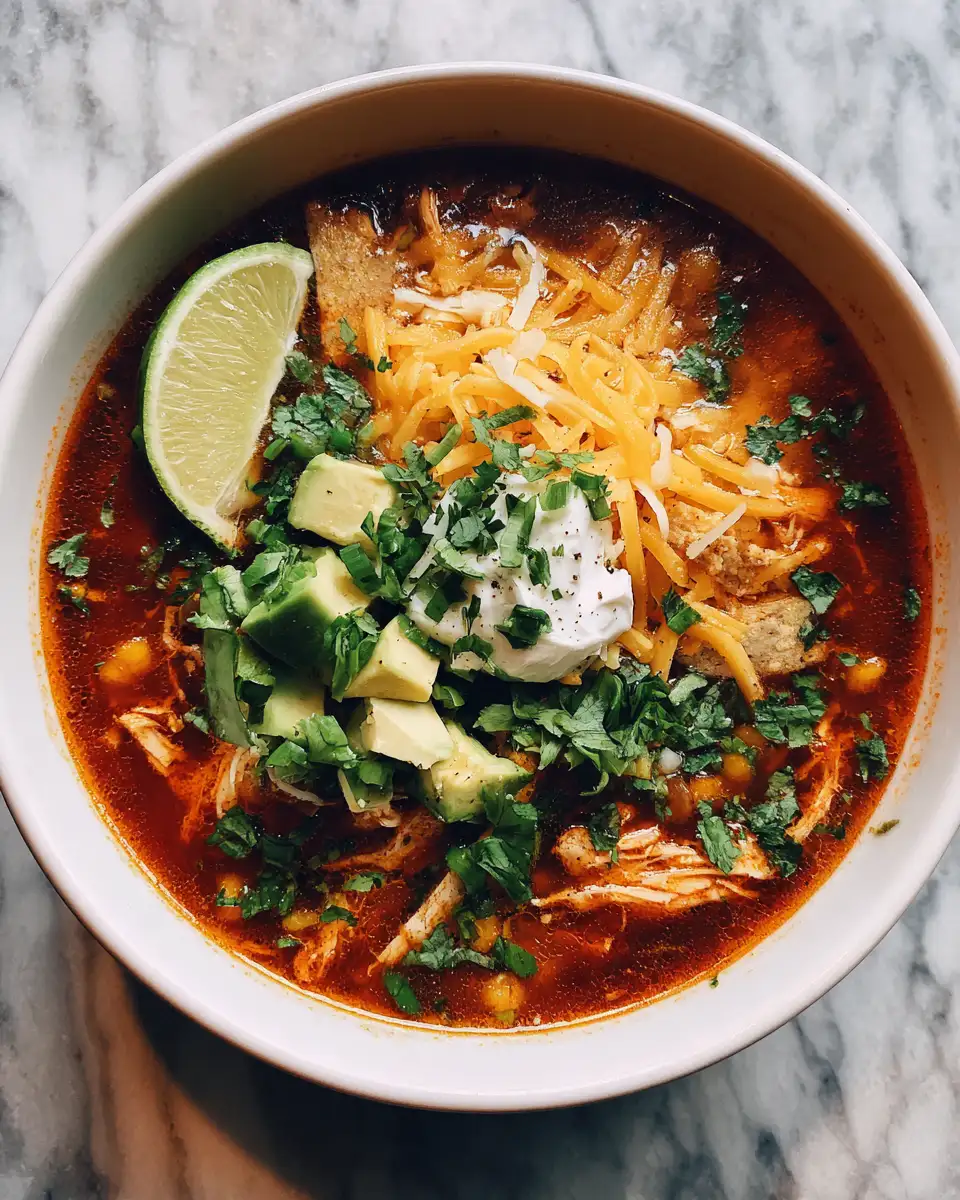 Savor the Flavor: Ultimate Crockpot Chicken Tortilla Soup Adventure - Featured Image