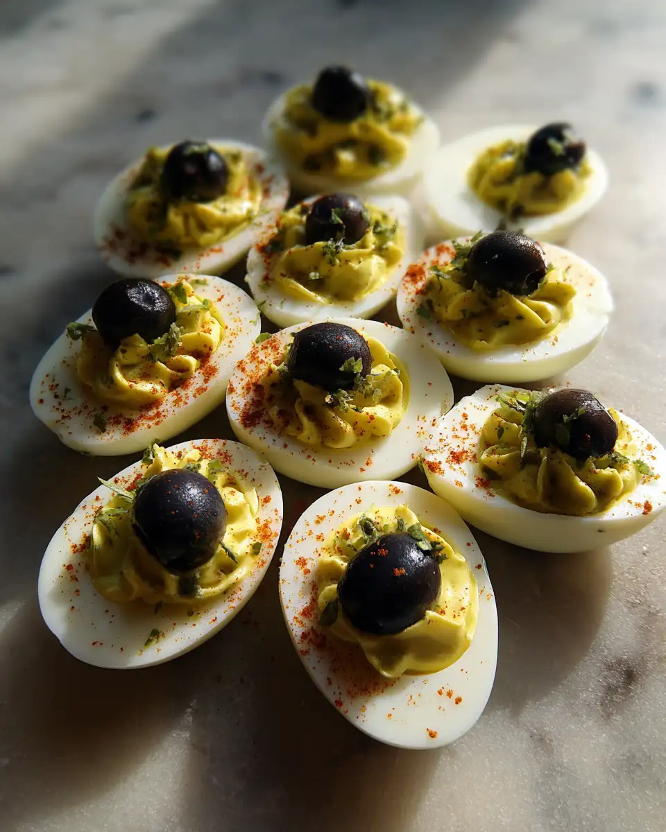 Ingredients for Spooktacular Halloween Deviled Eggs to Thrill Your Taste Buds