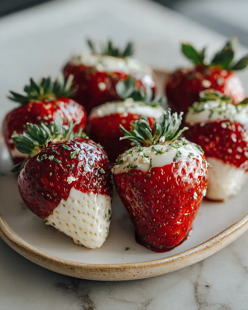 Final dish - Spook-tacular Halloween Ghost Strawberries for Your Creepy Celebrations