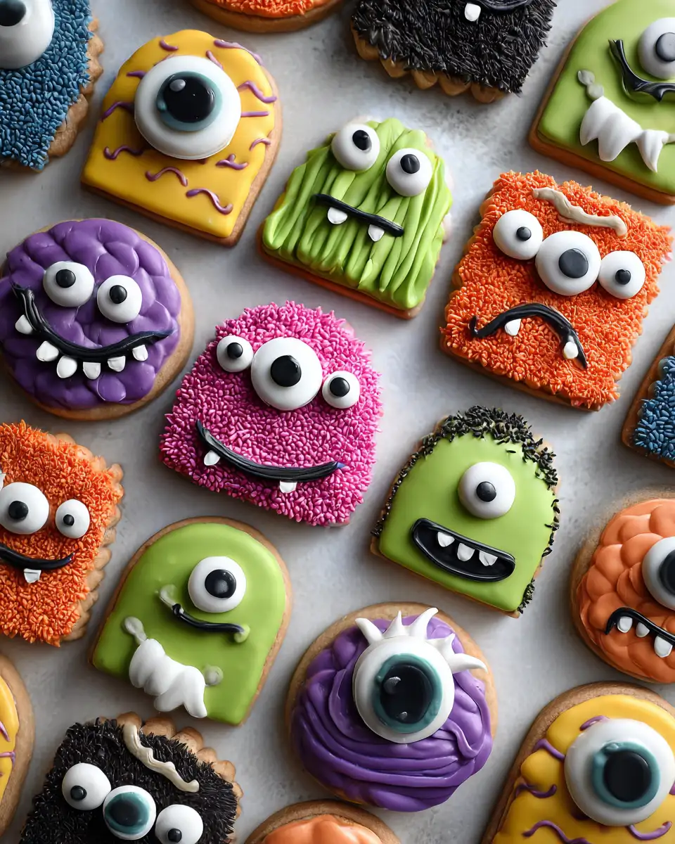 Final dish - Spooktacular Halloween Monster Cookies to Delight Your Taste Buds