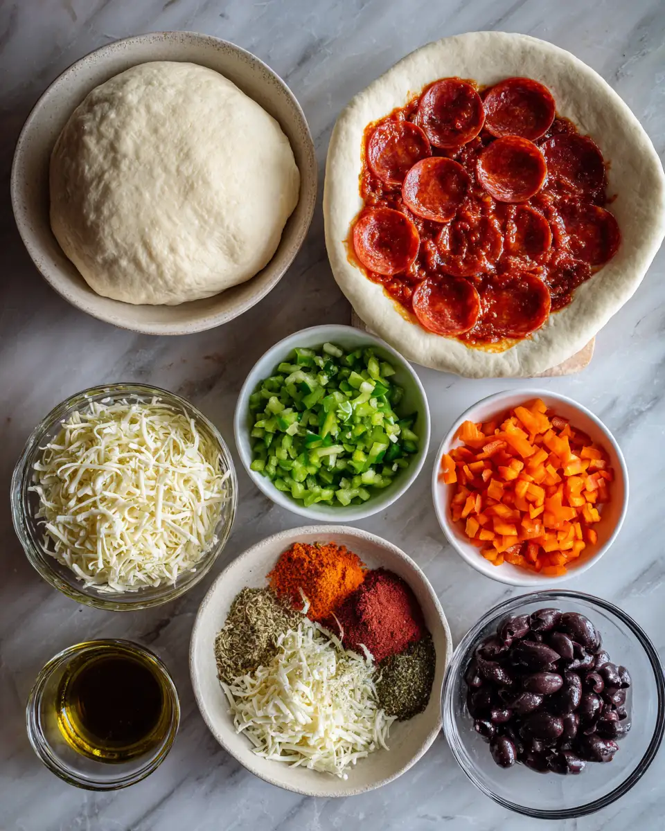 Spooktacular Halloween Pizza Rolls: A Deliciously Haunting Treat 4 Ingredients for Spooktacular Halloween Pizza Rolls: A Deliciously Haunting Treat