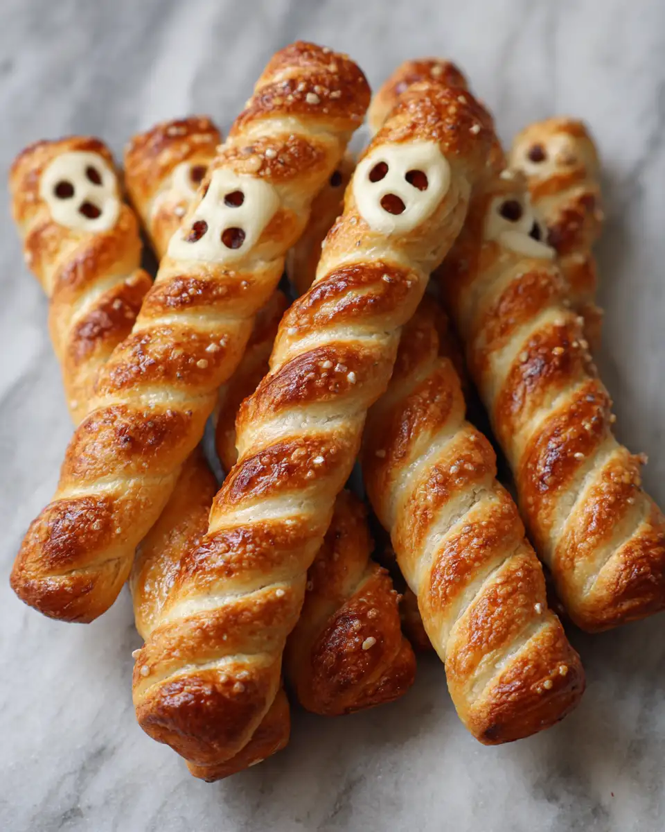 Final dish - Spooktacular Halloween Pretzel Rods: A Ghoulishly Delicious Treat