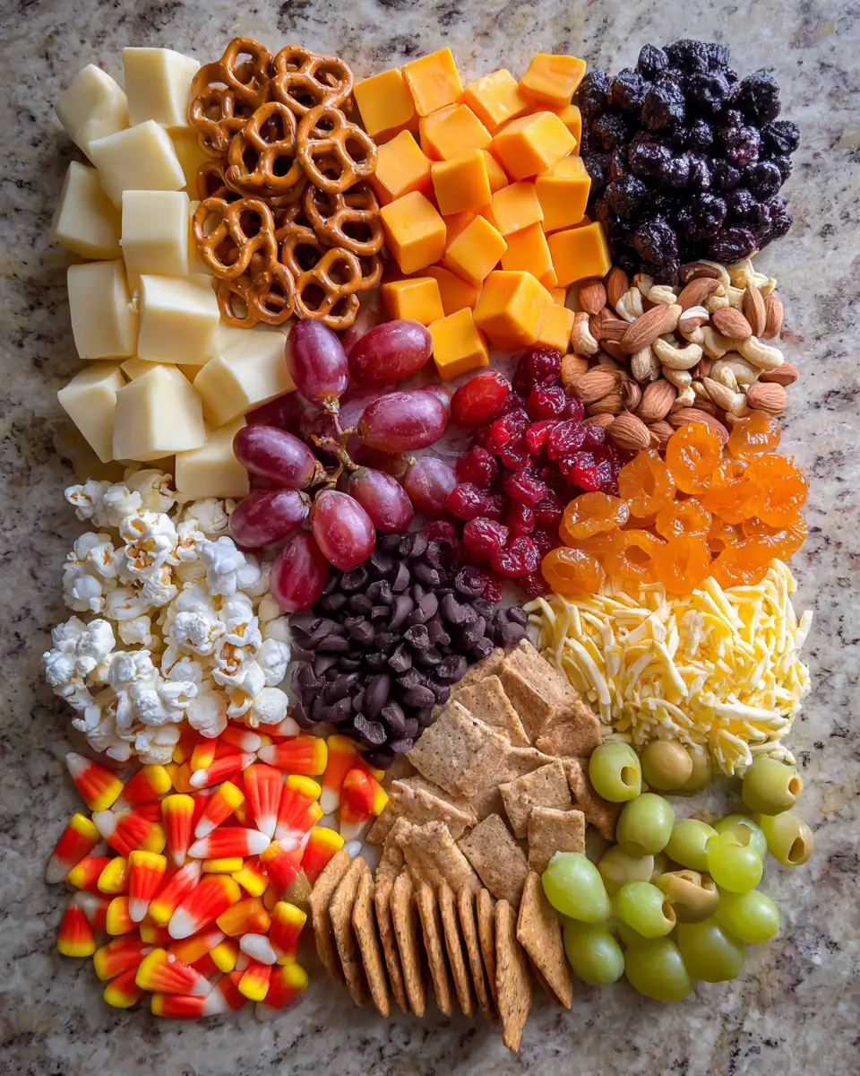 Ingredients for Spook-tacular Halloween Snack Board Ideas to Haunt Your Taste Buds