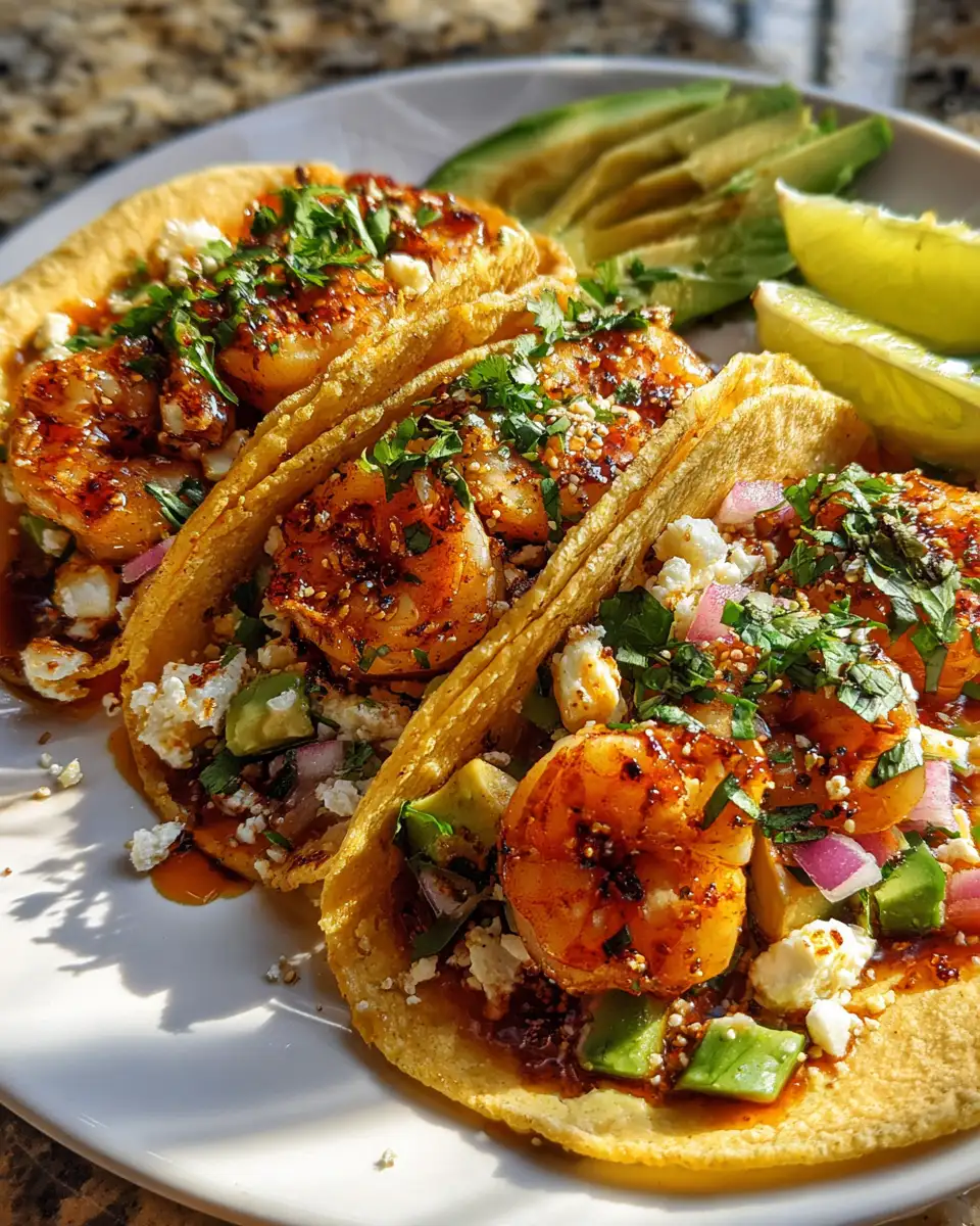 Sizzle and Spice: Dive into Hot Honey Garlic Shrimp Tacos - Featured Image