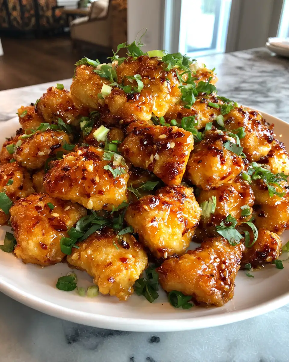 Final dish - Sizzling Hot Honey Ranch Chicken Bites: A Flavor Explosion
