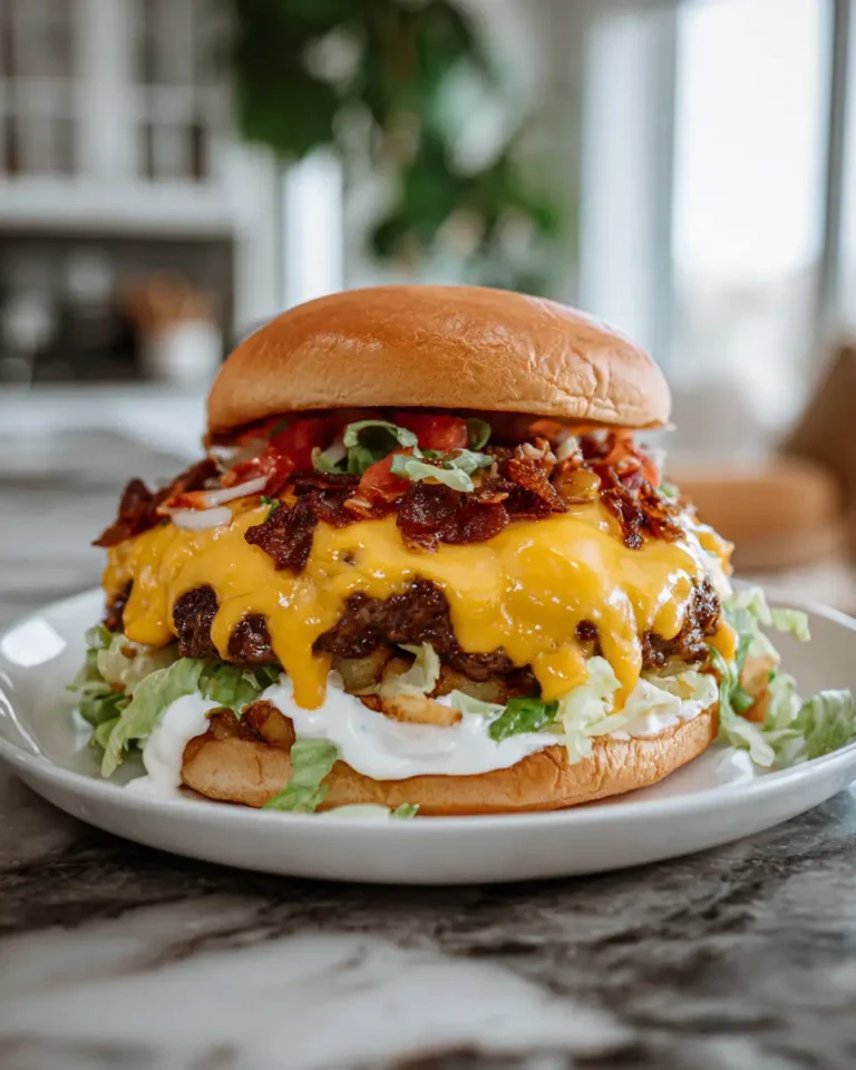 Ultimate Comfort: Loaded BBQ Cheeseburger Potato Bake Indulgence - Featured Image