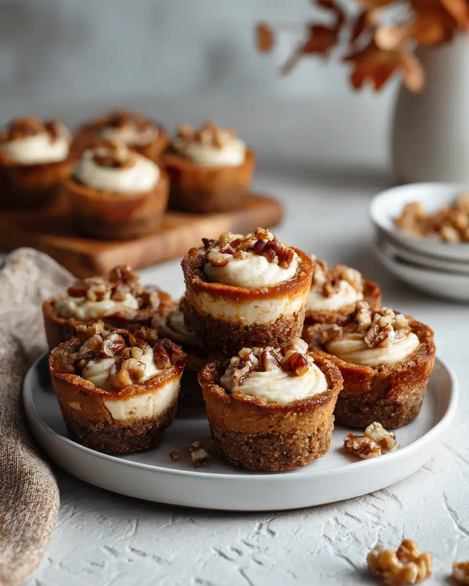 Indulge in Sweet Bliss with Maple Pecan Cheesecake Cookie Cups - Featured Image