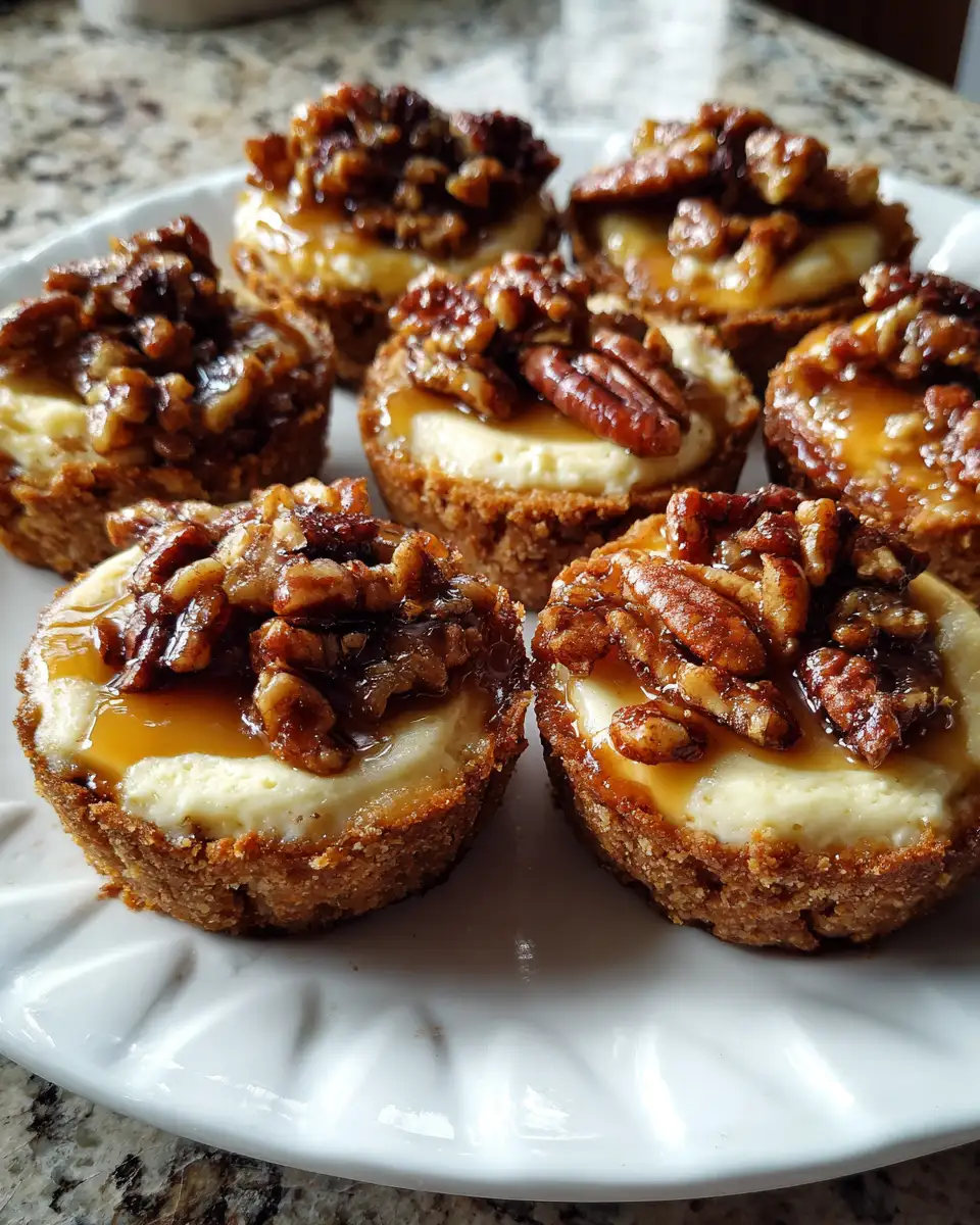 Indulge in Sweet Bliss with Maple Pecan Cheesecake Cookie Cups 6 Final dish - Indulge in Sweet Bliss with Maple Pecan Cheesecake Cookie Cups
