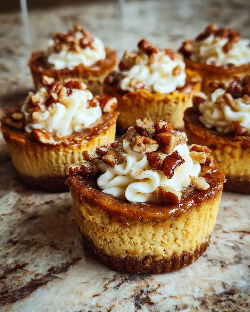 Irresistible Maple Pecan Pumpkin Cheesecake Cups for Fall Delights 6 Final dish - Irresistible Maple Pecan Pumpkin Cheesecake Cups for Fall Delights