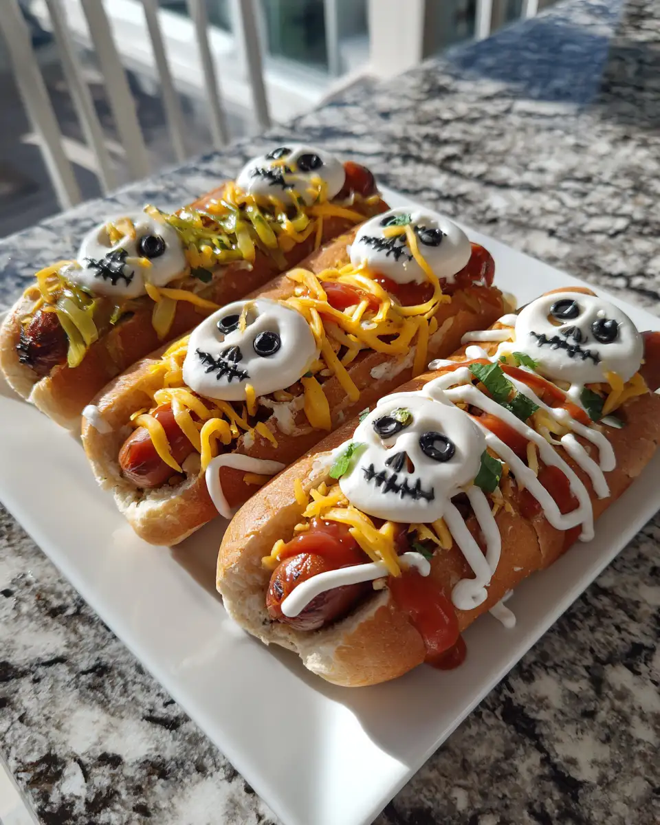 Final dish - Spooktacular Mummy Hot Dogs for a Frightfully Fun Feast