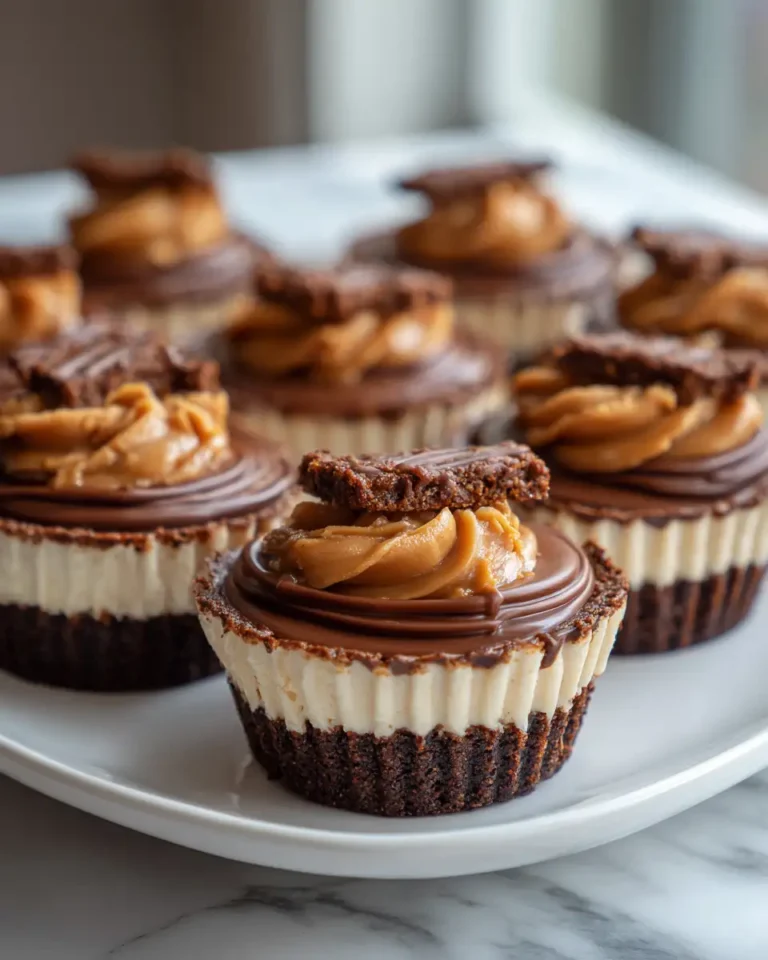 Decadent Delights: No Bake Biscoff Brownie Cups for Effortless Indulgence - Featured Image