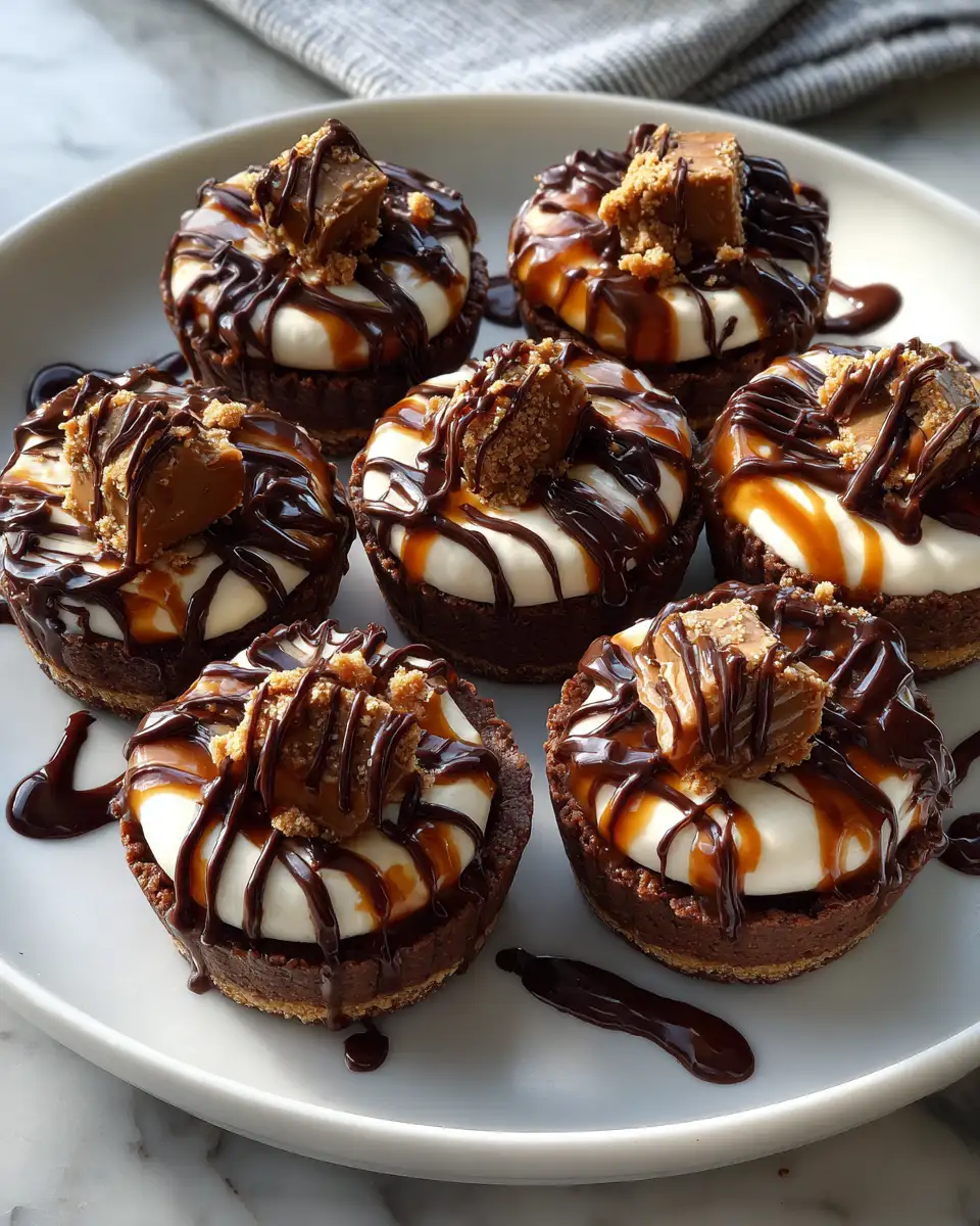 Decadent Delights: No Bake Biscoff Brownie Cups for Effortless Indulgence 6 Final dish - Decadent Delights: No Bake Biscoff Brownie Cups for Effortless Indulgence