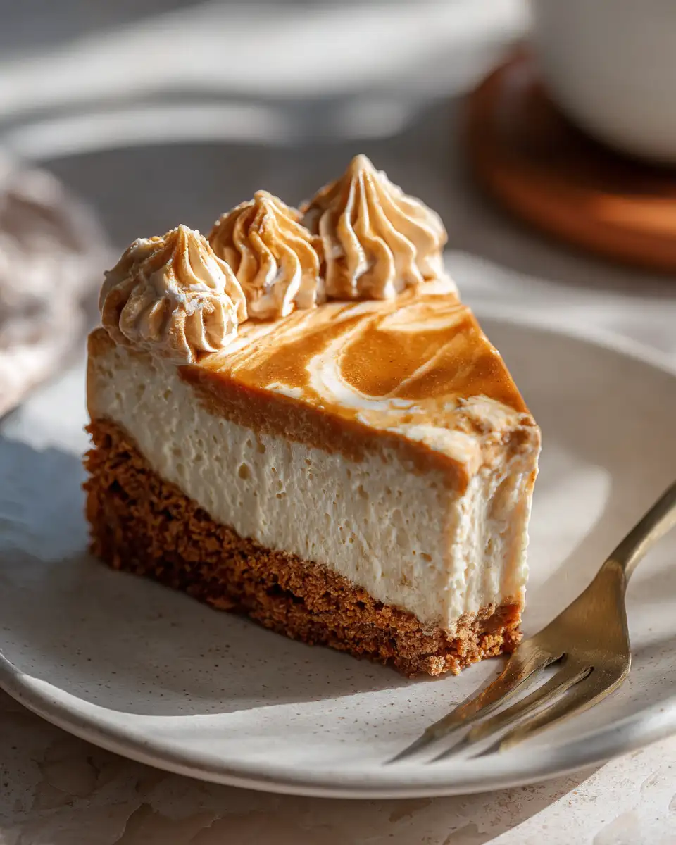 Irresistible No Bake Biscoff Pumpkin Cheesecake Delight - Featured Image