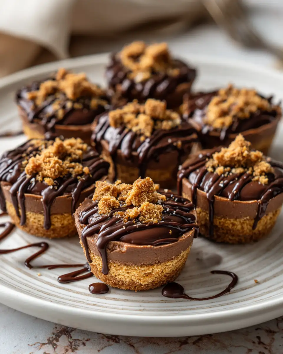 Decadent Delight: No Bake Chocolate Biscoff Cups for Effortless Indulgence - Featured Image