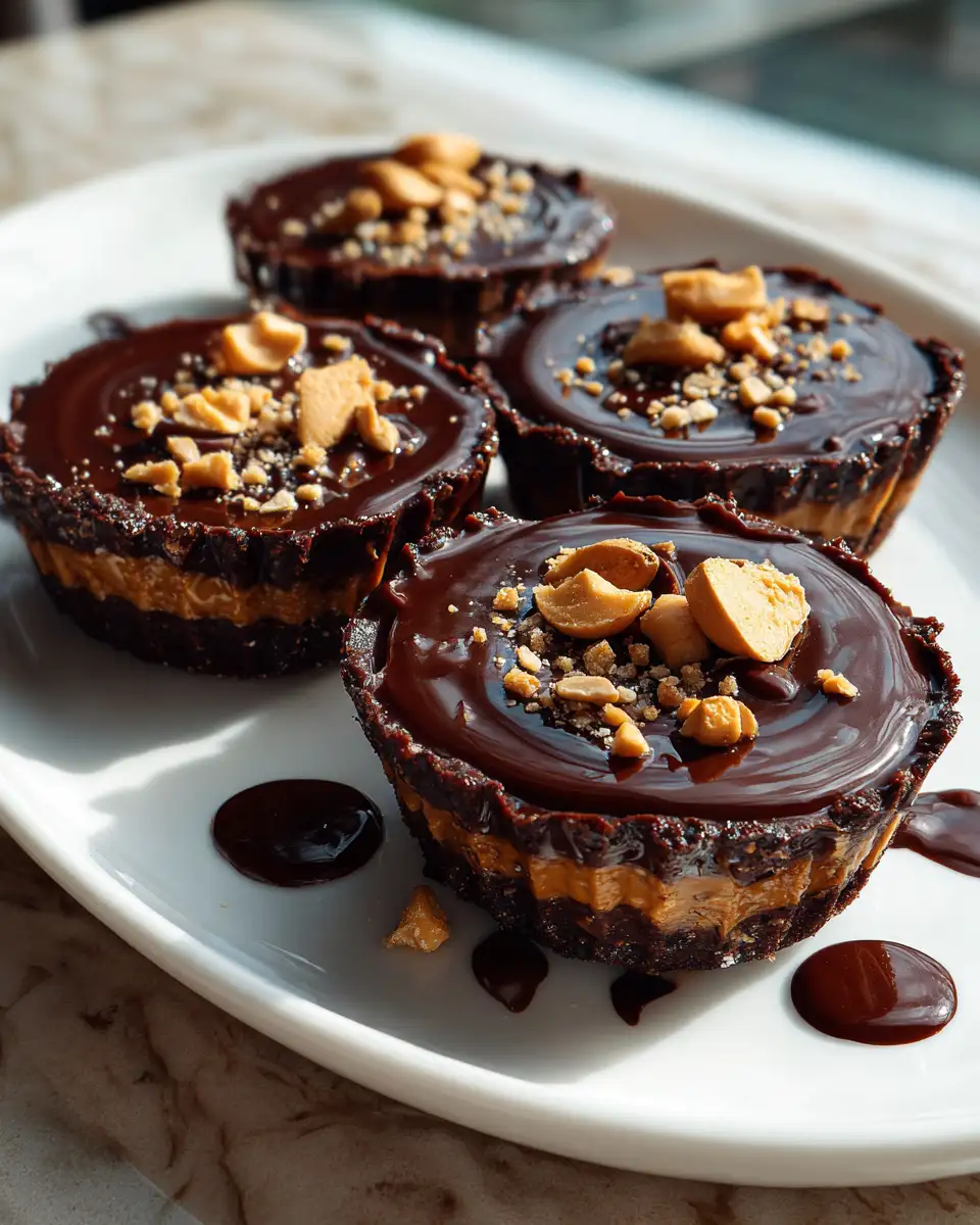 Final dish - Decadent Delight: No Bake Chocolate Biscoff Cups for Effortless Indulgence