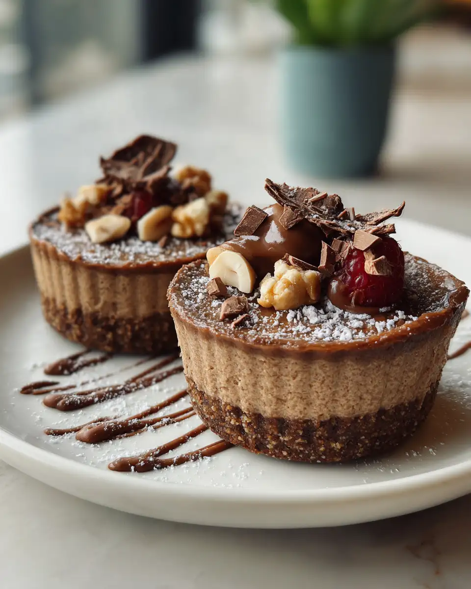 Final dish - Irresistible No Bake Nutella Cheesecake Cups: Your New Favorite Dessert