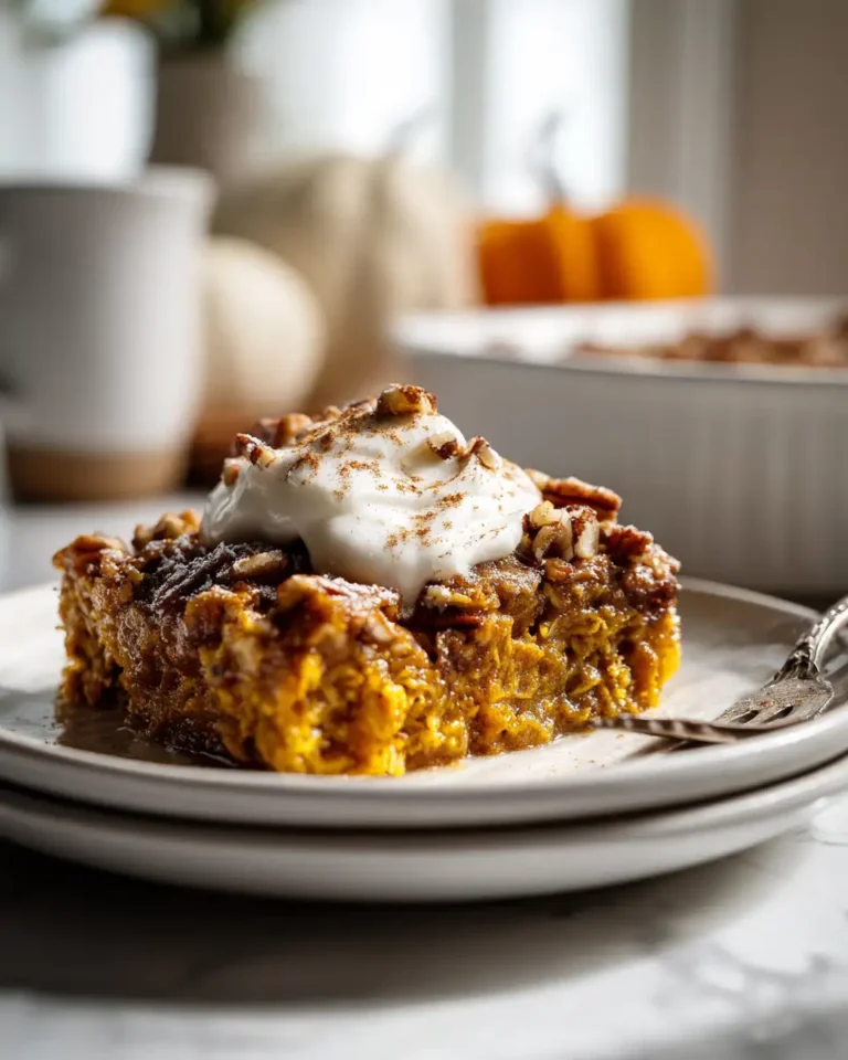 Cozy Up to Fall with Irresistible Pumpkin Baked Oatmeal - Featured Image