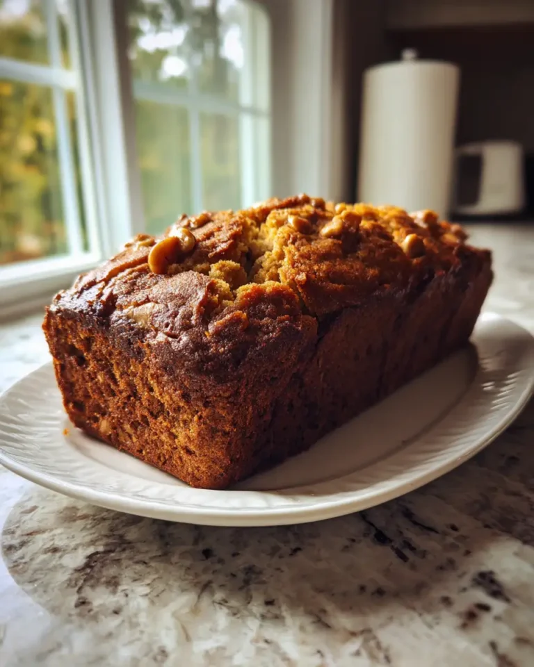 Autumn Bliss: Irresistible Pumpkin Banana Bread Delight - Featured Image