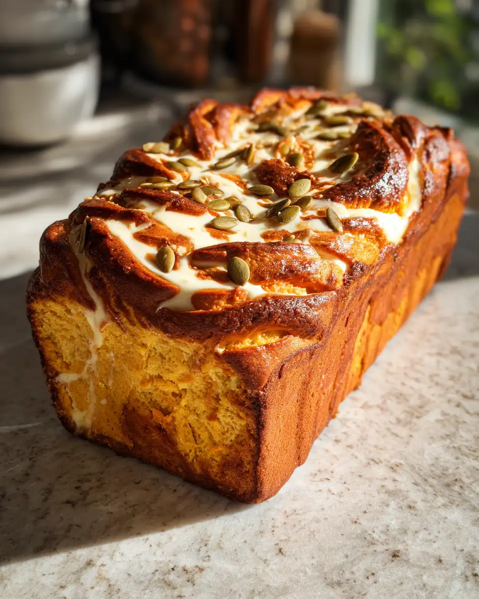 Final dish - Pumpkin Cream Cheese Bread: The Ultimate Fall Indulgence