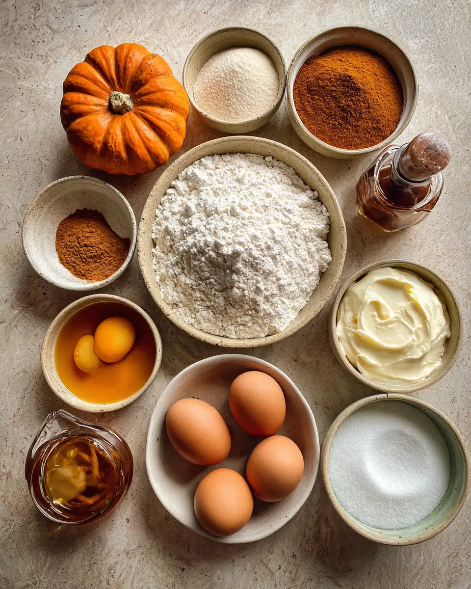 Ingredients for Pumpkin Cream Cheese Bread: The Ultimate Fall Indulgence