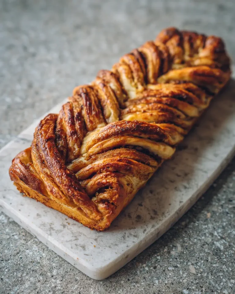 Irresistible Autumn Delight: Pumpkin Cream Cheese Danish Braid - Featured Image