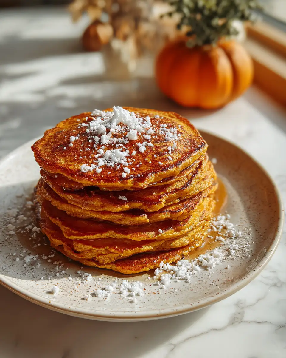 Final dish - Fluffy Pumpkin Pancakes to Spice Up Your Fall Breakfast
