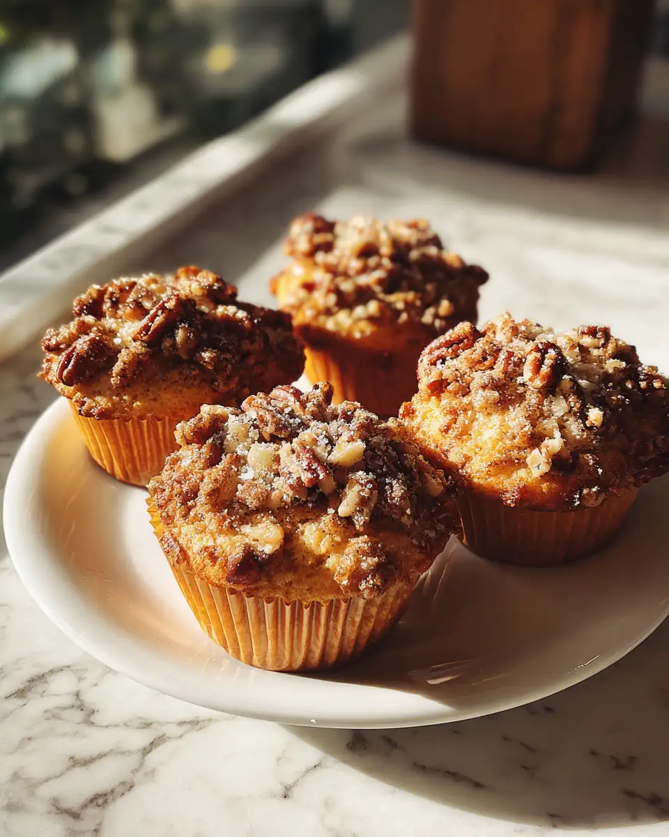 Pumpkin Pecan Coffee Cake Muffins: The Perfect Fall Treat 6 Final dish - Pumpkin Pecan Coffee Cake Muffins: The Perfect Fall Treat