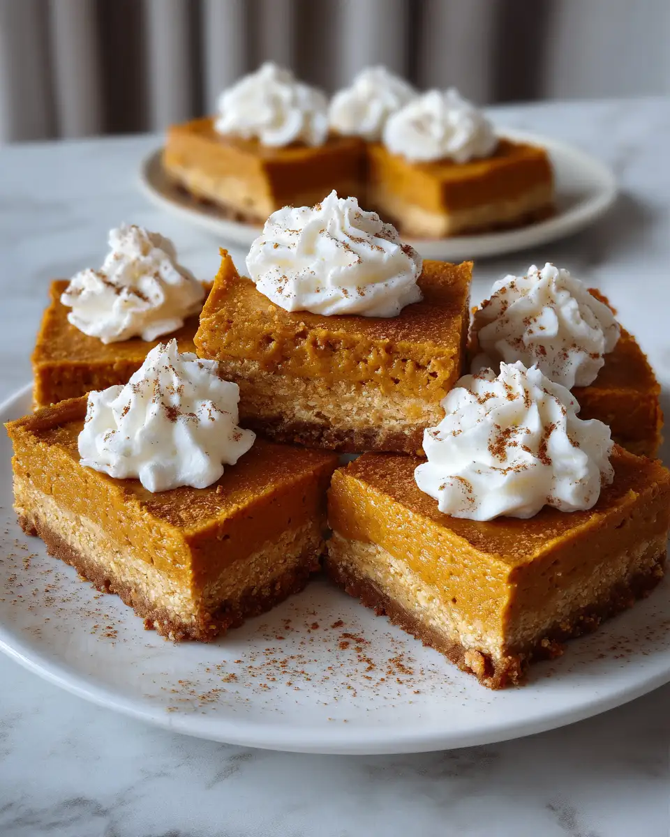 Pumpkin Pie Bars That Will Make Your Fall Dessert Dreams Come True 6 Final dish - Pumpkin Pie Bars That Will Make Your Fall Dessert Dreams Come True